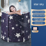 Ne&scaron;iojama vonia suaugusiems Laisvai pastatoma vonia SPA du&scaron;o kabinai Sulankstoma vonia kar&scaron;tai voniai Ledo vonia žvaigždė