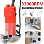 1200W 35000rpm Medžio apdirbimo elektrinis trimeris Medžio frezavimo graviravimo griovelių pjovimo ma&scaron;ina Rankinio drožinėjimo ma&scaron;ina Medžio frezeris