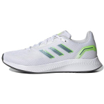 Adidas Run Falcon 2.0 Balti Signal Green Moteri&scaron;ki sportbačiai Cloud-White Vision-Metallic H04521 36⅔
