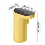 Elektrinis vyno dozatorius, USB įkraunamas elektrinis vyno dekanteris, stabilus pilstymas, reguliuojamas kiekis, likerio vyno pompa, priedai auksas