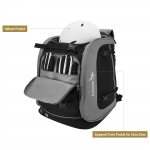 Didelės talpos slidinėjimo batų krep&scaron;ys 65 l slidinėjimo batų kelioninė kuprinė, skirta slidinėjimo &scaron;almui, akiniams, snieglentei