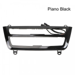 Automobilio LED prietaisų skydelio prietaisų skydelio radijo rėmo konsolės dangtis Aplinkos priedai, skirti BMW F30 F31 F32 F33 F35 F36 F80 F82 juoda