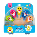Pinkfong Kūdikių Ryklio Pir&scaron;tukų Lėlių Vonių Žaislų Rinkinys