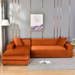 Tampri aksominė sofos užvalkalas, turkio mėlynas kampinis čezlongas, apsauga nuo kačių įbrėžimų, tampri sofos užvalkalas svetainei 1seater-90-140cm