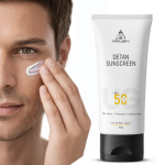 Urbangabru Detan Apsauginis kremas nuo saulės spf50 PA++++ vyrams | Riebiai, sausai ir visų tipų odai | Nepalieka baltų pėdsakų, lengvas ir nelipnus | Nuo įdegio ir skaistinantis