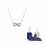 Swarovski Hyperbola Karoliai F-Branded gift bag sidabras