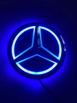 BENZ 9.5cm ABS LED Automobilio Galinės Bagažinės Emblema Ženklelis &Scaron;viesa Mercedes-Benz S Klasės a Klasės B Klasės C Klasės E GLA GLK ML GL GLC GLE - Galinis DV1 95cm blue