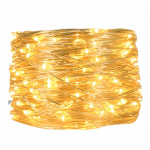 Lauko LED lemputė 10 m 20 m nuotolinio valdymo pulto laiko baterija USB sodo fėjos lemputė Kalėdų dekoravimui namuose USB 20M 200LED