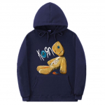 KORN PROBLEMS ROCK BAND NAUJAS JUODAS Gatvės drabužiai Unisex Alternatyvūs Metalai Džemperis su gobtuvu Unisex Moterims Vintažiniai Dideli Džemperiai Unisex Džemperis 3XL black