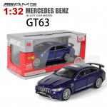 1/32 Diecast Car Benz AMG GT63 modelio automobilis, patraukite atgal su garsu ir lengvu žaisliniu automobiliu berniukams, mergaitėms, suaugusiems 1/32-15.5x6.5x4.5cm mėlyna