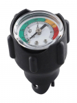 Air Boat Air Boat Bar Units Psi Barometer Pripučiama valtis juoda