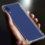 Tinka Samsung Galaxy A03 Core dėkluiSustorintas oro pagalvės smūgiams atsparus skaidrus mink&scaron;tas TPU telefono dėklas Skaidrus galinis dangtelis A 03 core for samsung A03 core skaidri