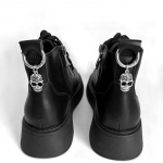1vnt Nuimamas metalinis Punk Skull Martin Boot Batai Sagtys Dekoratyvinis Pakabukas Martin Boots Batų Priedai Y2K Vakarėlio papuo&scaron;alai 1pc