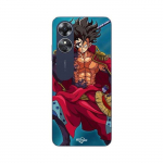 Coque Oppo A17 One Piece Luffy Enters Gear 5 Maniacase juoda
