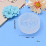 Gvazdikų žiedo silikoninė torto forma 3D fondanto forma keksiukams, želė, saldainiams, &scaron;okoladui, tortų dekoravimui, virtuvės kepimo įrankis, formos Flower