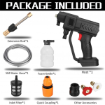 NAUJA 1500W 88V belaidė auk&scaron;to slėgio automobilių plovimo ma&scaron;ina įkraunamas automobilių plovimo pistoletas elektrinis vandens pistoleto putplasčio ma&scaron;ina, skirta Makita 18V baterijai Only machine