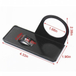 Rankinio kampinio &scaron;lifuoklio pagrindo balanso laikiklis Reguliuojamas sustorėjusio plieno laikiklis Pjovimo staklių pagrindas Pasidaryk pats medienos apdirbimo įrankių apsauga