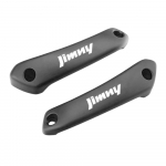 KOKATO Suzuki Jimny JB23W JB33W JB43W Durų rankena, 2 vnt., Aliuminio durų rankena, Originalaus pakaitalo dizainas (Juoda) juoda