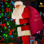 Kalėdų Senelis Kalėdų Žaislų Mai&scaron;as Raudonas Pliu&scaron;inis Aksominis Dovanų Kostiumo Aksesuaras