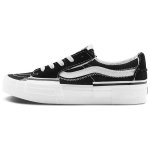 Vans Sk8 Stilingi Patogūs Žemi Skate Batai Unisex Sportbačiai Juodi Balti VN0009QSBZW 36.5