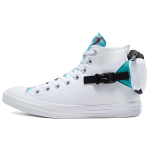 Converse Chuck Taylor All Star Durable Trendy High Top Canvas Sportbačiai Unisex Sportbačiai Balta &Scaron;viesiai Mėlyni 170829C 37