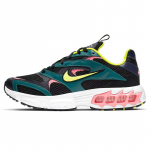 Nike Zoom Air Fire Tamsiai žali moteri&scaron;ki laisvalaikio kedai CW3876-300 36.5
