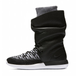 Nike Roshe Two Hi Flyknit Juodi Balti Moteri&scaron;ki Sportbačiai 861708-002 36.5