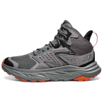 Hoka One One Anacapa 2 Gore-Tex Patogūs Patvarūs Vidutinio Auk&scaron;čio Žygio Batai Vyri&scaron;ki Žygio Batai Pilki Juodi 1141633-GLCTC 43⅓