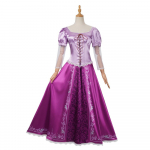 Anime Rapunzel princesės Cosplay kostiumas mergaitėms, moterims Sijonas Suknelė Fantazija Helovino Karnavalo &Scaron;ventės Vaidmuo Animacinis apranga XS