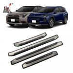 Nerūdijančio plieno durų slenksčių apsauginės plok&scaron;telės, skirtos Toyota RAV4/Rongfang/Wildlander - 26 modeliai