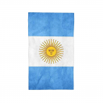 Argentina Argentinieti&scaron;ka vėliava Argentinos nacionalinė vėliava Mink&scaron;tas veido rank&scaron;luostis Greitai džiūstantis Baseino vonios Medvilniniai rank&scaron;luosčiai Sugeriantis Greitas W137*H178(CM)