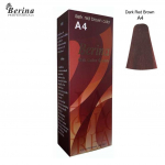 BERINA PLAUKŲ COLOR CREAM Permanent Dye A1-A47 60 g. &ndash; Tajų A4 Dark Red Brown