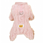 Žieminiai vilnos drabužiai naminiams gyvūnėliams mažiems vidutiniams &scaron;unims Mink&scaron;tas &scaron;iltas &scaron;unų paltas &scaron;uniuko kačiuko striukė Megztinis Čihuahua Teddy Yorkies kostiumas M
