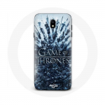 Coque pour Samsung Galaxy J3 2017 Game of Thrones saison 8 Episode 1 Le Tr&ocirc;ne de Fer Personnages log