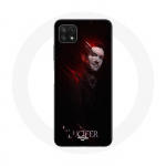 Coque pour Samsung Galaxy A22 5G Lucifer S&eacute;rie fond noir