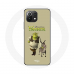 Coque pour Xiaomi Mi 11 Lite Shrek et l'&acirc;ne Film