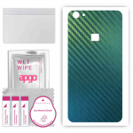 apgo Protective Skin Sticker for the back compatible with vivo X6S Plus, Wrap Film, Foil, Vinyl - Pattern Carbon Chameleon CAKA1