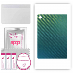 apgo Protective Skin Sticker for the back compatible with Teclast M40 Pro, Wrap Film, Foil, Vinyl - Pattern Carbon Chameleon CAKA1