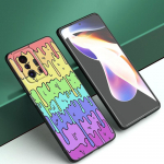 Pastelinė Kawaii Tirpsta Lesbian Pride LGBTQ telefono dėklas, skirtas Xiaomi Mi A2 8 9 SE Note 10 10T 11 12 Lite 9T 11T 12S 12T Pro A3 6X 12X Xiaomi Mi A2(6X)