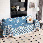 Nordic Style Universalus sofos antklodė Neslystantis užvalkalas Pilnai uždengtas gabalai Užvalkalas sofa pagalvėlė Smėlis Four Seasons Universalus Plaunamas ma&scaron;ina 180*130cm