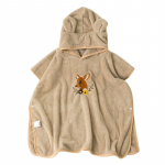 Kūdikio vonios rank&scaron;luostis sugeriantis vaiki&scaron;kas chalatas su gobtuvu koralinio fliso vonios rank&scaron;luosčiai naujagimio mergaitei berniukui animacinis siuvinys apvyniojamas pledas Deer