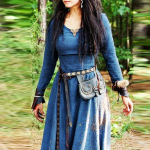 Moteri&scaron;ka mada Viduramžių ilgomis rankovėmis didelė suknelė, chalatas, senovinė pasakų elfų suknelė, renesansinė keltų vikingų rūbai, fantastiniai balių suknelės L vyno raudonos spalvos