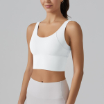 Nessaj V Beauty Back Yoga Apatinis trikotažas Moteri&scaron;ki bėgimo vir&scaron;eliai Auk&scaron;ta elastinga bėgimo fitneso sportinė liemenėlė S