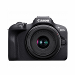 Canon EOS R100 veidrodinė kamera + RF-S 18-45mm f/4.5-6.3 IS STM priartinimo objektyvas juoda