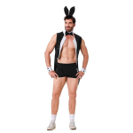 Helovino Cosplay Kostiumas Triu&scaron;io Ausys Seksualus Gundančio Baro Vyri&scaron;kas Kostiumas XL black