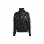 Adidas Originals Clover Mėlynos Versijos Serijos Dryžuotas Spaudinys Blizgučiais Sportinis &Scaron;varkas Vyri&scaron;ki &Scaron;varkai Juodas IA2461 M