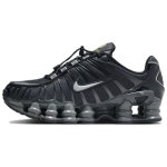 Nike Shox TL Juodos ir Geležies Pilkos Spalvos Moteri&scaron;ki Sportbačiai Metalizuoti Sidabriniai FV0939-001 40.5