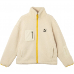 Puma Vyri&scaron;ki &scaron;varkai su logotipu, laisvalaikio stiliaus, su apykakle ir ilgomis rankovėmis, baltos spalvos 539231-93 XL