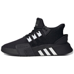 Adidas Originals Eqt Bask Adv Audinio Sportiniai Universalūs Kvėpuojantys Neslystantys Žemi Laisvalaikio Batai Unisex Krosiniai Batai Juodi Balti FZ0043 36