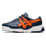 Onitsuka Tiger Delegation EX Sintetinės odos Neslystantys Dėvėti atsparūs Auk&scaron;tį didinantys žemi sportbačiai Unisex sportbačiai Tamsiai mėlyni 1183A559-400 37